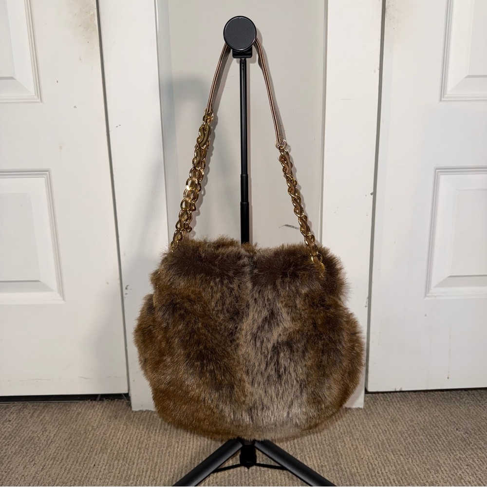 Apt 9 Brown Faux Fur Purse